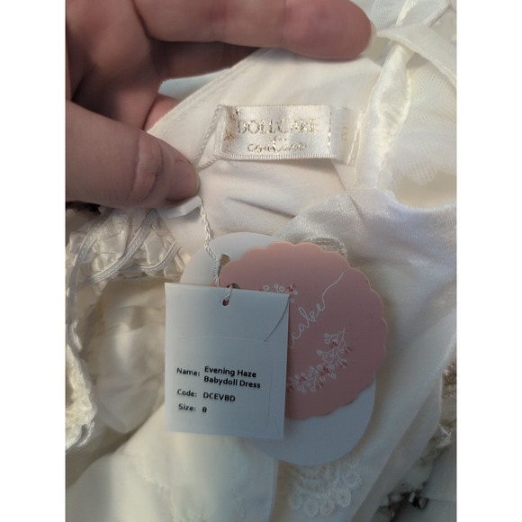 8 Dollcake Evening Haze Babydoll Dress - Picture 6 of 7